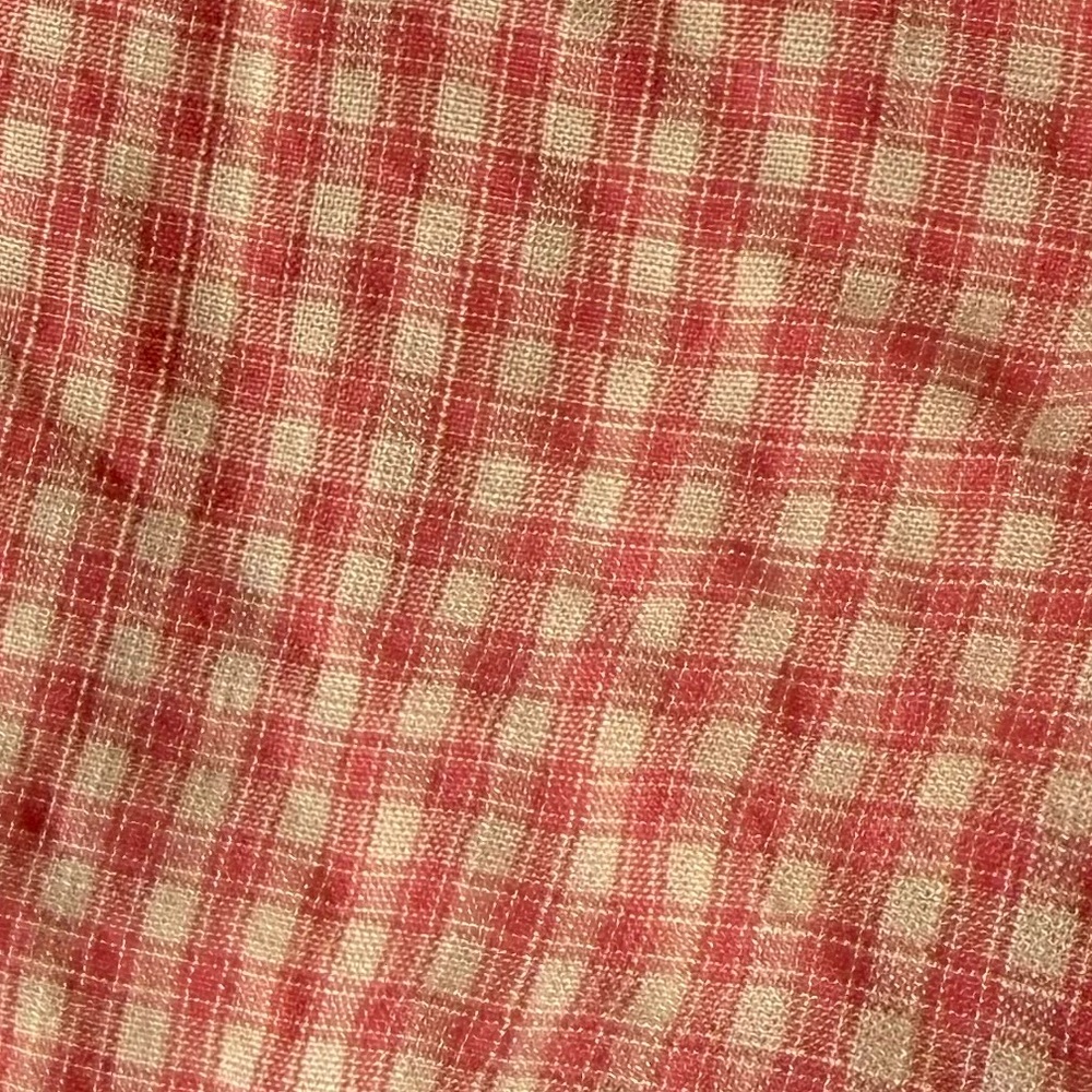 Lulus Blushin' Babe Pink Gingham Ruched Puff Sleeve Top - Picture 3 of 17
